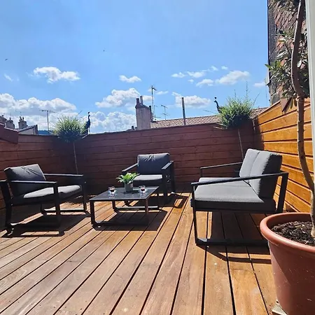 Apartman Le Majestic Avec Sa Terrasse Privee, Hyper Centre Saint-Étienne